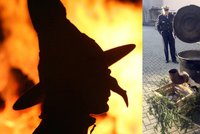 Čarodějnický útok v Německu: Dívka skončila v kotli, má vážné popáleniny