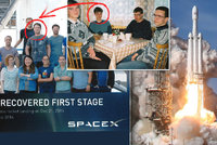 Tomu neuvěříte! Ajťák z „nejšílenější“ fotky internetu stavěl s miliardářem Muskem raketu Falcon Heavy