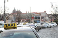 Neskončilo to: Taxikáři chystají v Praze největší protest. Má jít o tvrdou blokádu ulic