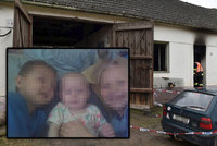 Tragédie na Znojemsku: Oheň způsobil v domku, kde zemřely tři děti, škodu za 400 tisíc