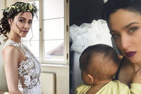 Krásná Eva Burešová loni porodila, teď se fotí ve svatebních šatech! Chystá veselku?