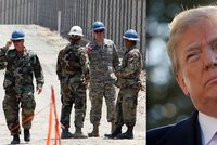 Stavba Trumpovy zdi na hranicích s Mexikem začíná, na 2 tisíce vojáků se přesunulo na jih