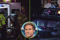 Vánoční skřítek Will Ferrell měl autonehodu: Se zraněními ho odvezli záchrankou!