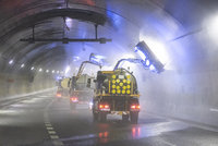 VIDEO: Takto vypadá čištění pražských tunelů: Zavřené jsou desítky nocí v roce