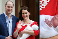 Vévodkyně Kate jen pár hodin po porodu: Světu ukázala novorozené princátko!