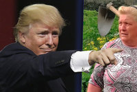 Jako by Trumpovi z oka vypadla! Farmářka vypadá jako americký prezident