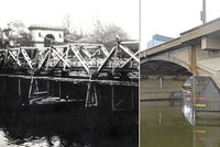 Provizorní most mezi Libní a Holešovicemi uměli už před 116 lety. Zprovoznili ho za 11 měsíců