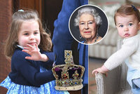 Princeznička Charlotte slaví 3. narozeniny a učí se být královnou! Co jí vtloukají do hlavy?