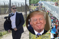Maďarský starosta doufá, že si jeho plot proti migrantům vezme za vzor Trump