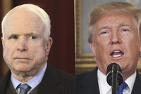 Nechci na svém pohřbu Trumpa, chválí tyrany, vzkázal senátor s nádorem mozku McCain