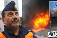 Odvolal své muže těsně před výbuchem! Velitel hasičů Antonín Šustr (50) popsal drama při požáru v Hostivaři