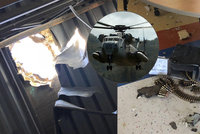 Z armádního vrtulníku vypadla bedna s municí a poškodila texaskou školu
