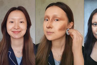 Monou Lisou za 5 hodin! Žena umí s make-upem hotové divy