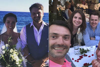 Pepa Vágner se oženil na Krétě! Hosté se sjeli z celého světa