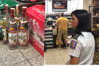 VIDEO: Celníci při zátahu zabavili padělky ruské vodky. „Na mušku“ si vzali devět míst v Praze