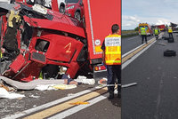 Český řidič zahynul na „silnici smrti“ ve Francii. Srazilo se pět kamionů