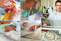 Radostná událost v motolské nemocnici! Narodila se tu čtyřčata: Anežka, Monika, Klára a Ondřej