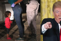 Plačící děti v klecích hnuly i Trumpem. Kritizované nařízení o migrantech zrušil
