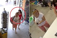 V obchodě si koupila podprsenku a měla ukrást mobil za 18 tisíc: Ženu v červeném hledá policie