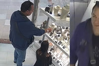 VIDEO: Zloděj ukradl na Žižkově řetízek za 38 tisíc! Sebral ho prodavačce přímo nad hlavou