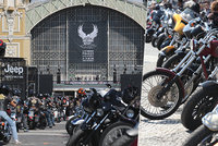 ONLINE: Burácivé mašiny zaplavily Prahu! Na oslavy Harley-Davidson přijely desetitisíce motorek