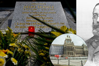 Zanedbaný hrob otce Národního muzea je konečně opravený. Josef Schulz zemřel před 101 lety