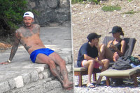 Češi, pozor! Do Chorvatska vyrazil David Beckham s rodinou! Kde se dají potkat?