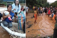 Protrhla se přehrada, stovky pohřešovaných a mnoho mrtvých. Katastrofa zasáhla Laos