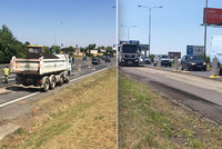 Rekonstrukce dopravního tahu u Slivence: Prohodily se etapy, auta se „štosují“ od okruhu