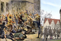 První pražská defenestrace odstartovala husitské války. „Na mušce“ byly nejdřív Vysočany a Prosek