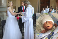 Takovou svatbu ještě svět neviděl: Lucie se vdala tři hodiny po porodu!