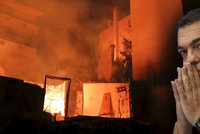 Řekové po požárech zbourají tisíce nelegálních domů. Premiérovi došla trpělivost