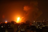 Napětí v Pásmu Gazy: Na Izrael přilétlo 150 raket, odpověděl leteckými údery na Hamás