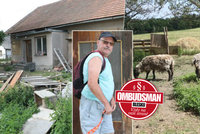 Dům hrůzy ve Vyhnánově: Ovce týrá hladem a žízní už rok místní »chovatel«. Úřady jsou na něj krátké