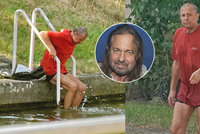 Smutný pohled: Opuštěný Pomeje se koupe v řece a bydlí ve squatu!