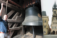 Ondřej Boháč (36) je zvoníkem v Týnském chrámu: Rozhoupat Marii mu trvá minutu!