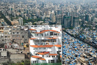 Předměstí vs. slumy: Unikátní snímky z měst, kde chudoba a bohatství žijí ruku v ruce