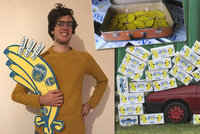 Banánové krabice mu změnily život: Už dva roky s nimi Jonáš (28) žije v symbióze