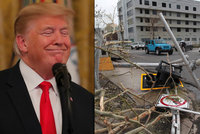 Portoričané zuří z Trumpa: Popřel, že si u nich hurikán Maria vyžádal 3 tisíce životů