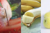 Austrálii děsí ovoce s jehlami. Po jahodách se objevily i v banánu a jablku