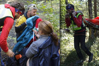 Češka se ve Slovenském ráji zřítila z 5 metrů: Z řeky ji vytáhli přátelé