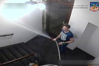 Zfetovaný cizinec v Karlových Varech poničil hotel: Hrál si na hasiče a vytopil halu
