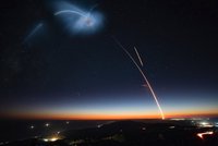 Mimozemšťané v Kalifornii? Start rakety SpaceX vyvolal paniku mezi lidmi