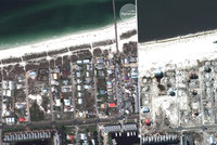 Hurikán Michael zabil už 17 lidí. Zkázu na Floridě ukázaly i satelitní snímky