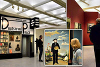 VIDEO: Národní galerie v obležení Pražanů: O prvorepublikovou výstavu je veliký zájem