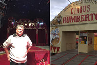 Pan Humberto: „Cirkus nám shořel, spláchla ho voda, odnesl vítr.“ Na výrostky vzal vzduchovku