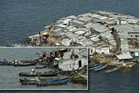 Poněkud přeplněný ostrov: 500 obyvatel žije na půlce fotbalového hřiště!