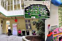 Nové útočiště pro rodiny s dětmi v Praze 2: Nabízí školku, hřiště i coworkingovou halu
