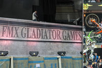 V O2 areně létaly motorky: FMX Gladiator Games slaví dospělost