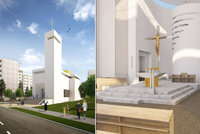 Na Barrandově staví vysněný kostel. Místní si ho přáli už před druhou světovou válkou, dočkali se až nyní
